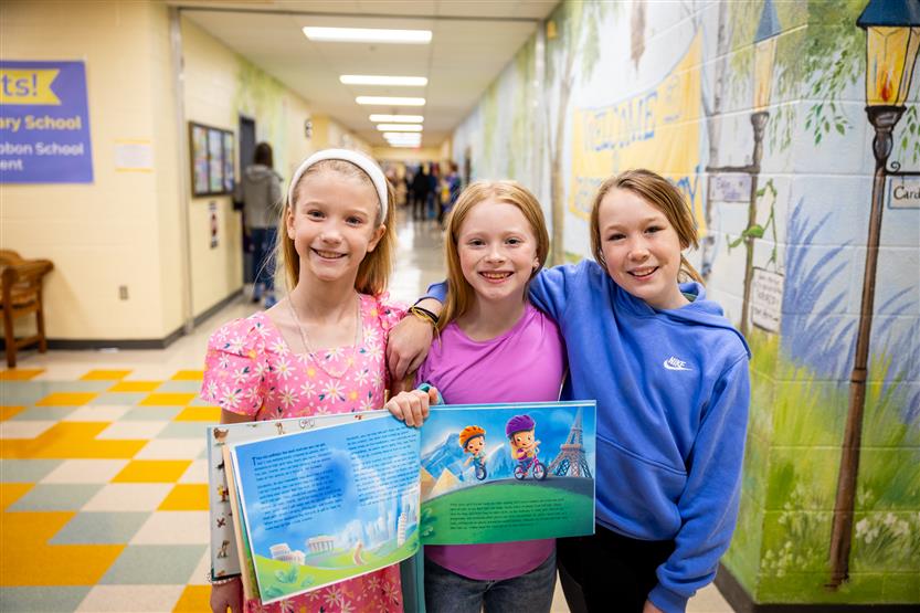 Students celebrate Read Across America Week
